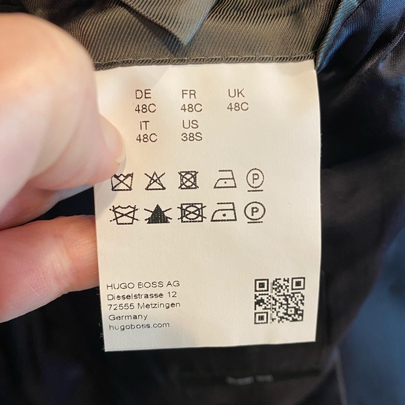 Hugo Boss Navy Sports Jacket - Picture 3 of 5